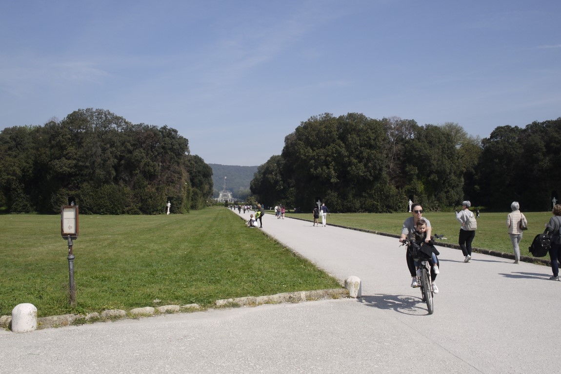 Caserta Royal Palace garden