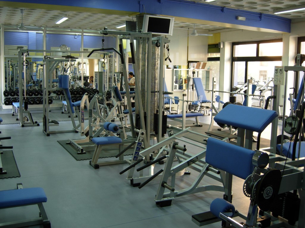 An empty gym